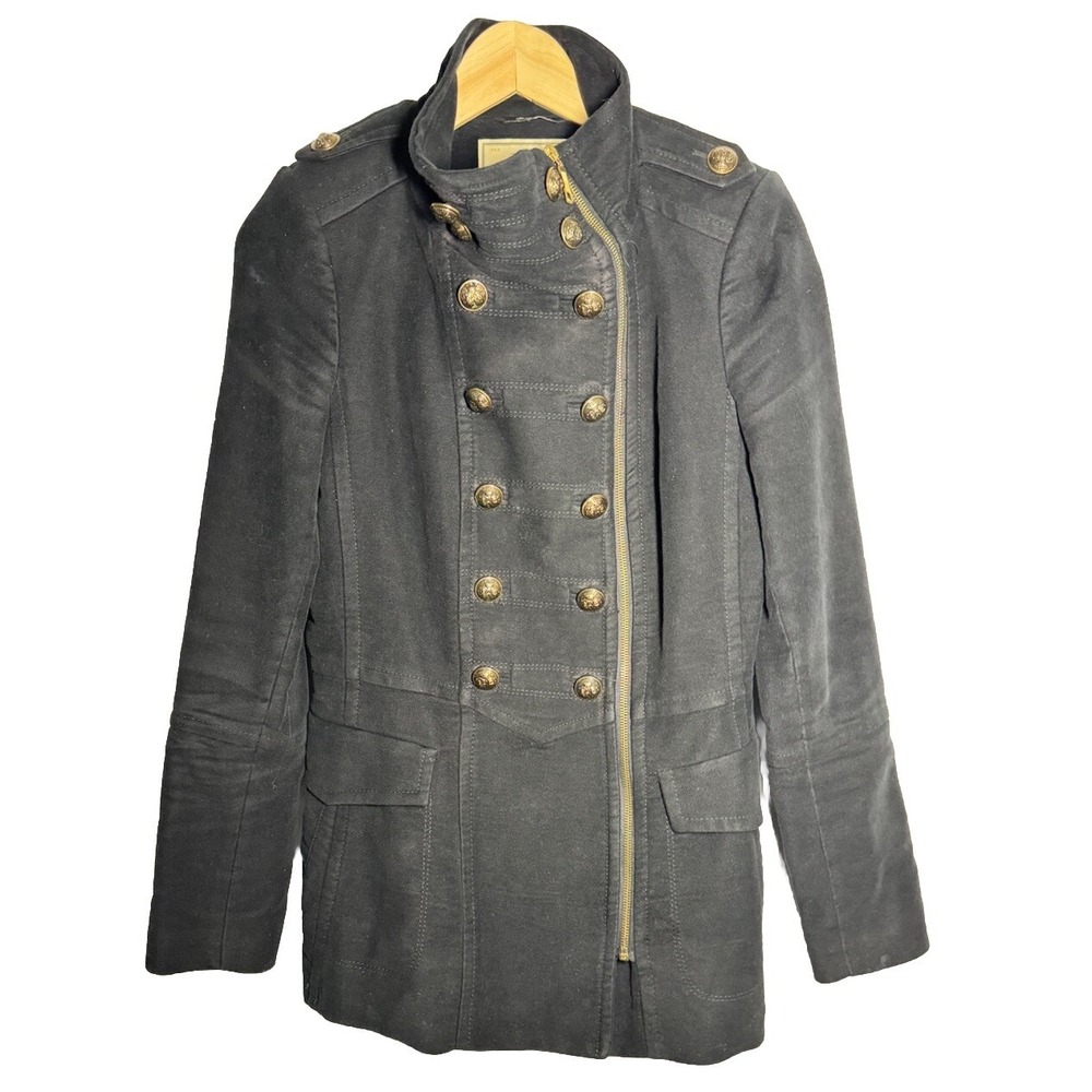 Zara Black Trench Coat with Classic Cut
